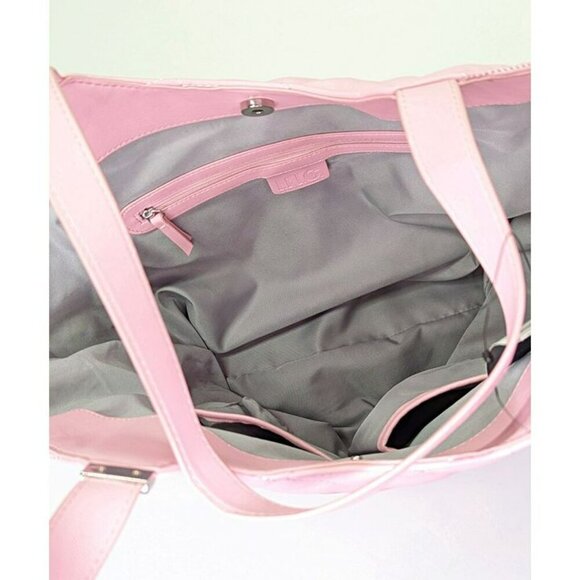 I.N.C. International Concepts Andria Quilted Extra Large Tote Pink (MSRP $100) - Picture 10 of 11